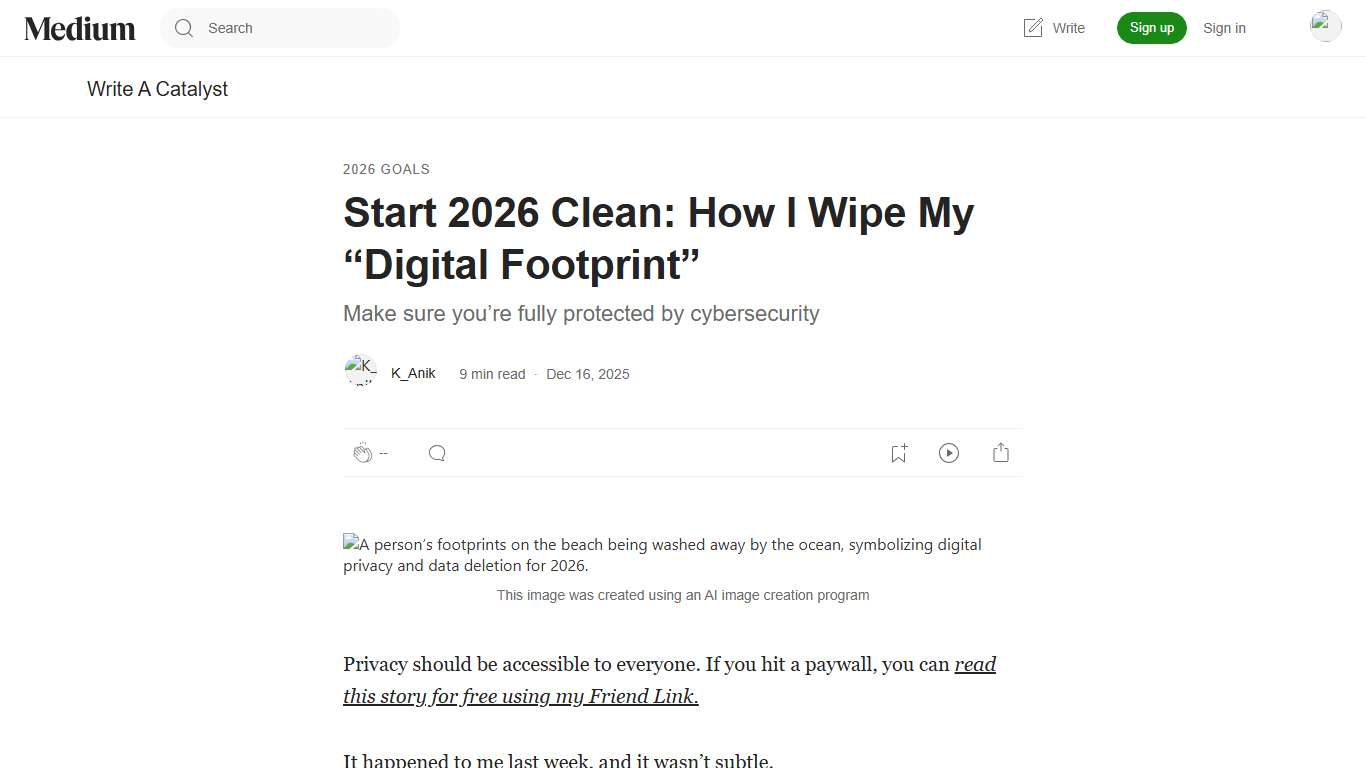 How to Delete Your Digital Footprint: The 2026 Guide Write A Catalyst